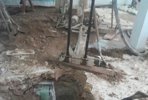 Gia cố nền móng dự án 112 Phạm Thế Hiển